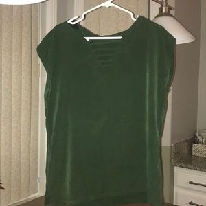 Green shirt